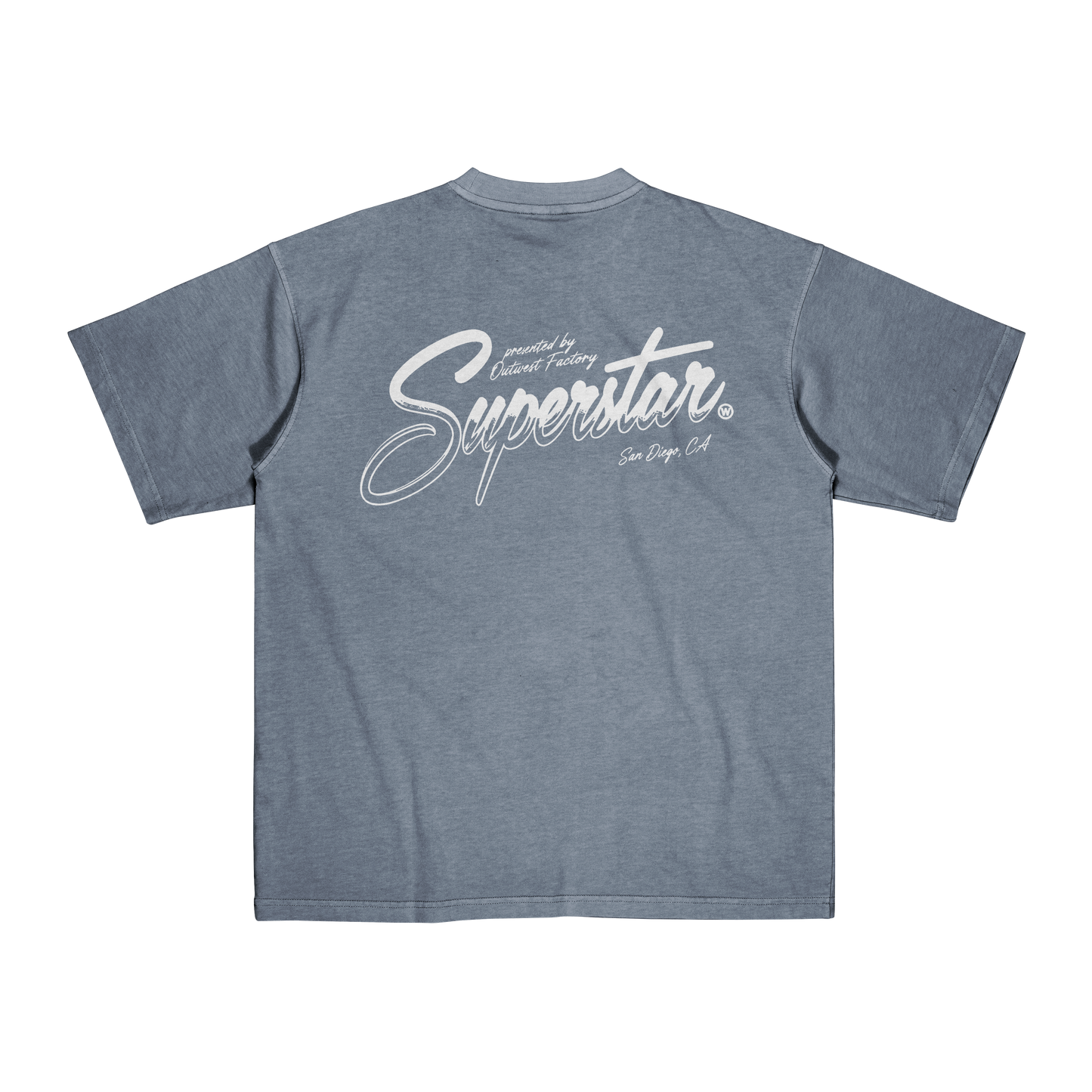 Superstar Brush T-Shirt (Blue)