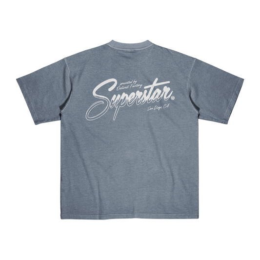 Superstar Brush T-Shirt (Blue)