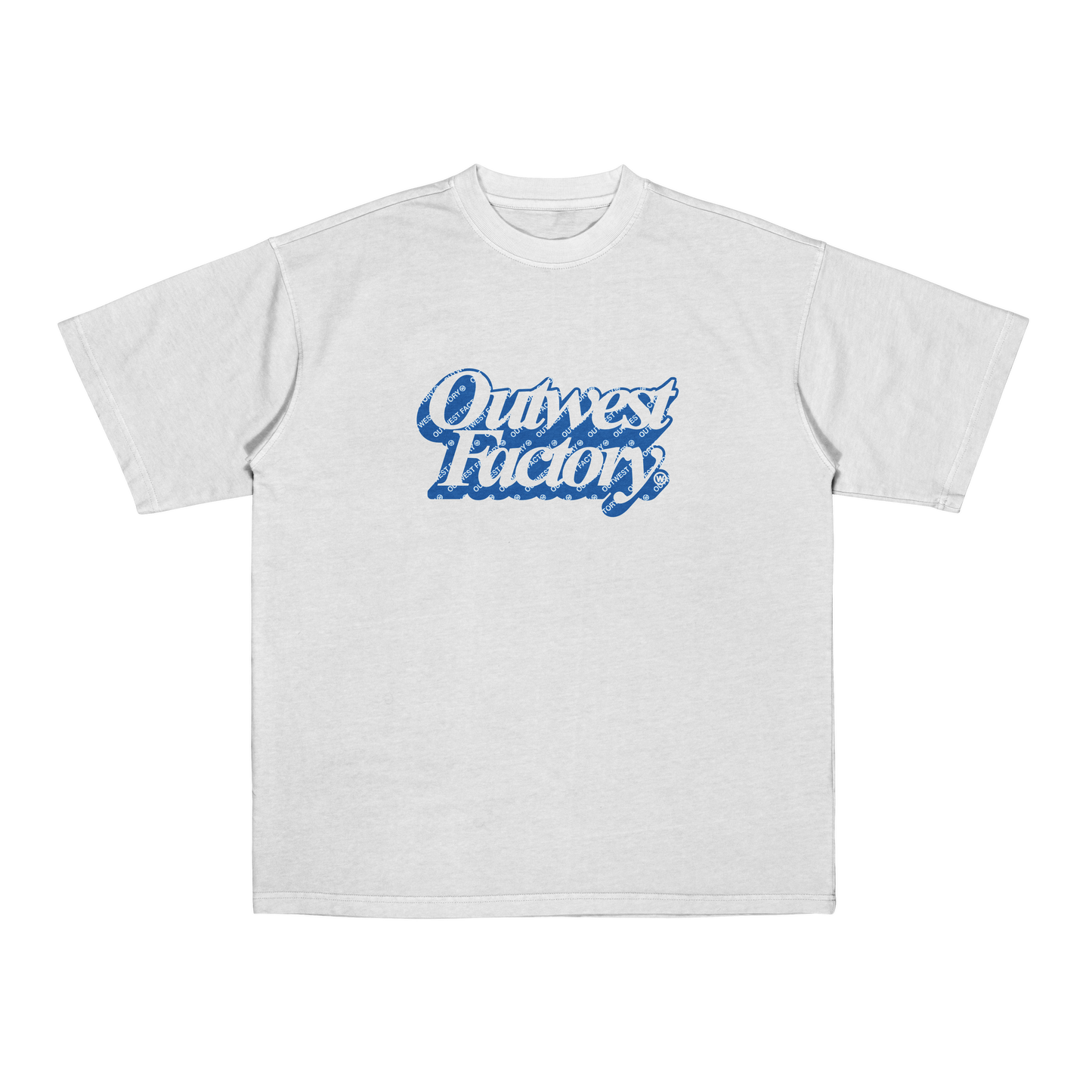 Stamp T-Shirt (Pattern Blue)