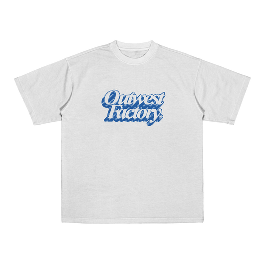 Stamp T-Shirt (Pattern Blue)